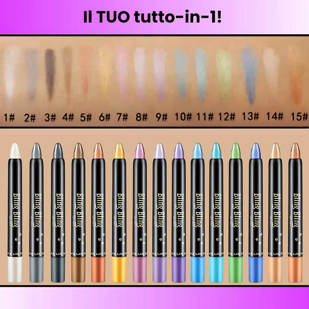 ColorTwist™: Set 15 Matite Occhi 5-in-1